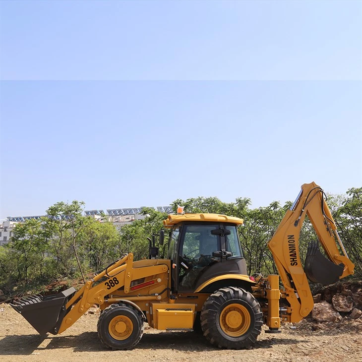4 Wheel Drive Backhoe Loader