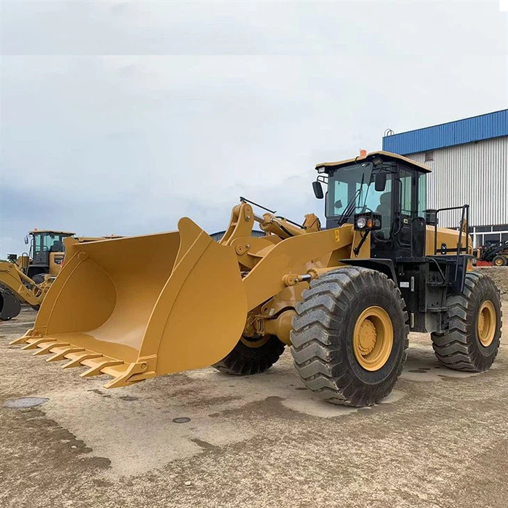 Chinese Shanmon 966 CE/EAC Construction Machinery 6t/Ton Torque Converter Boom/Payloader/Wheel Loader With Grapple/Mulcher/Log Clamp