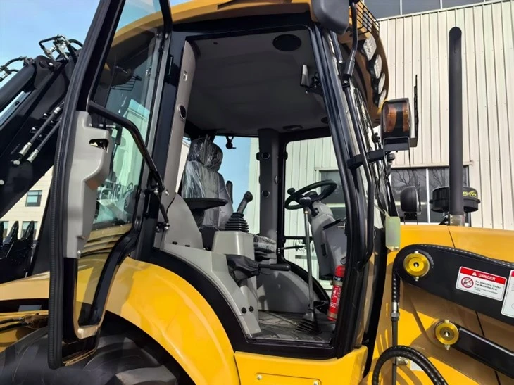 388T Backhoe Loader With 6 in 1 Bucket,Telescopic Arm factory